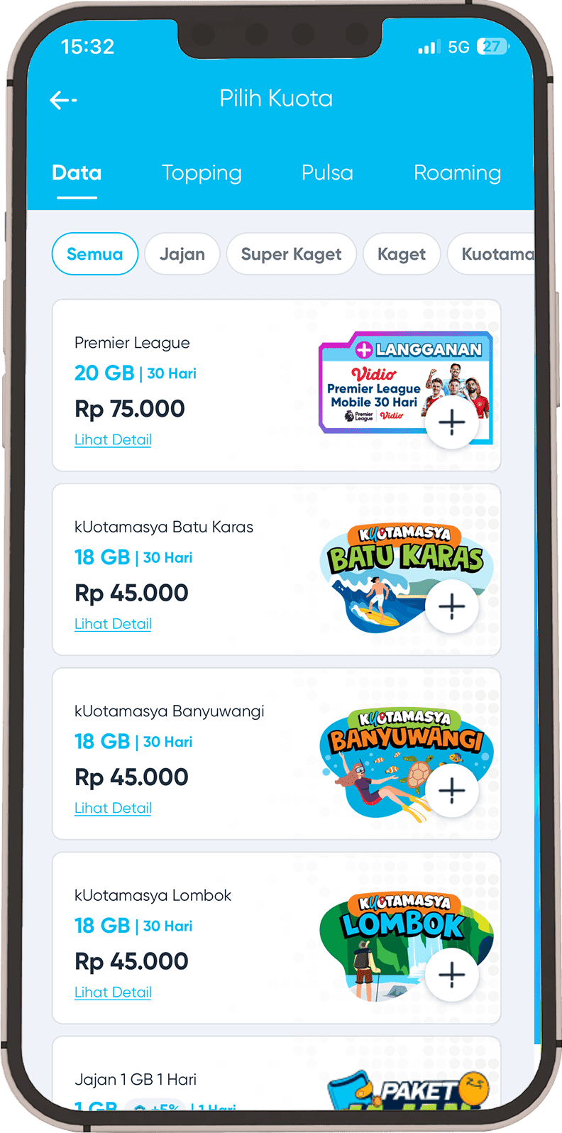 Beli paket ‘kUotamasya’